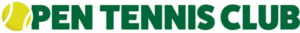 Open Tennis Club logo with tennispallo as O and text